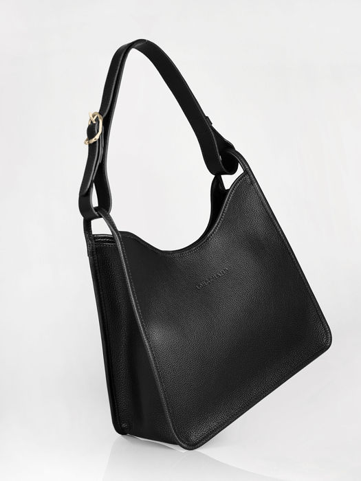 Longchamp Le foulonné Schoudertas Zwart